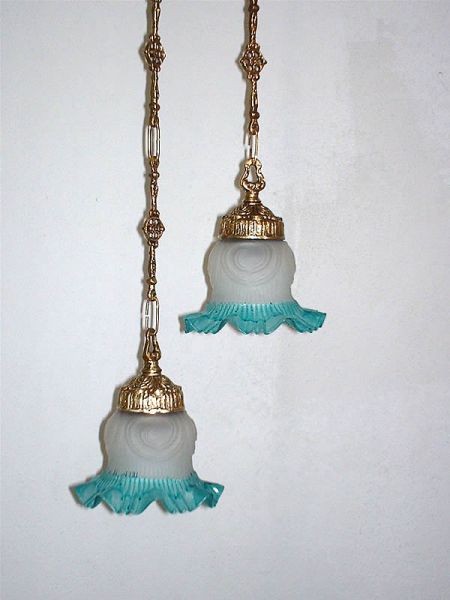 lustre pendente duplo